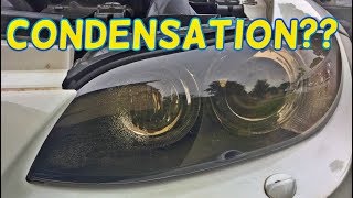 How to remove condensation amp mist from your headlights  BMW  How to [upl. by Erdnaed]