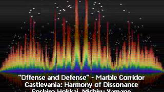 Offense and Defense  Marble Corridor  Castlevania Harmony of Dissonance [upl. by Chud]