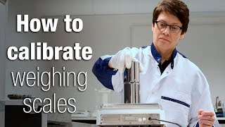 How to calibrate weighing scales [upl. by Teodoro]