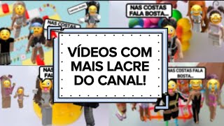 VÍDEOS COM MAIS LACRE DO CANAL roblox historinhanoroblox amoroblox lacre [upl. by Harlin296]