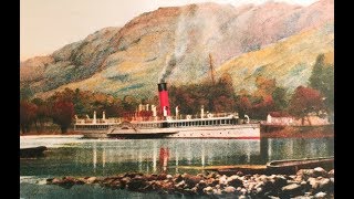 Paddle Steamer Princess May on Loch Lomond [upl. by Aneekahs]