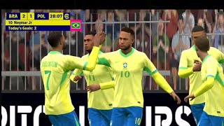 brazil vs poland 2024 [upl. by Joacima]