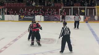 LHSLF  20241026  Francis Magnan Wendake vs Jonathan Roy Sauvageau PontRouge [upl. by Kendrick]