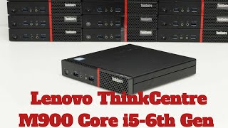 Lenovo ThinkCentre M900 Core i5 6500T 16GB RAM 256GB SSD Black [upl. by Yeldua]