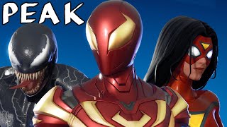 Reviewing new SPIDERMAN FORTNITE Skins [upl. by Illona]