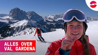 Val Gardena en de Sella Ronda skiën door de prachtige Dolomieten [upl. by Rudich]