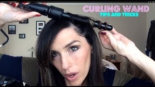 10 Tips and Tricks for Using a Curling Wand [upl. by Vasya]