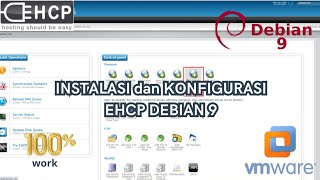 INSTALASI KONFIGURASI EHCP DEBIAN 9 [upl. by Inatsed]