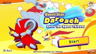 Guest Star Mode Daroach  Kirby Star Allies ᴴᴰ [upl. by Anitsenre]