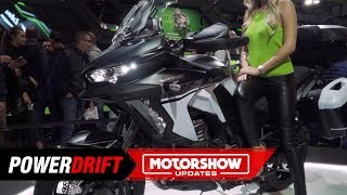 2019 Kawasaki Versys 1000 SE LT  A loaded barrel  EICMA 2019  PowerDrift [upl. by Cully]