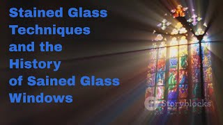 Stained Glass Techniques and the History of Stained Glass WIndows [upl. by Windham]