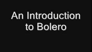 Learn to Dance Bolero  An Introduction [upl. by Afatsom]