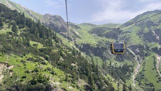 Nebelhornbahn Oberstdorf Bergfahrt  Sommer 2024 [upl. by Aizahs]