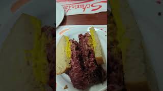 Sandwiches of Canada  Montreal Smoked Meat Schwartzs  Montreal QC  Sandwich Dad [upl. by Malloch255]