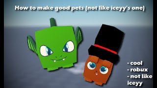 How to make good pets in blender not like iceyys one [upl. by Eurydice]