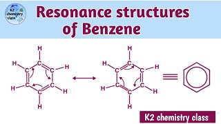 Resonance structure of benzenebenzene resonanceresonating structure of benzene by khushboo yadav [upl. by Leyameg198]