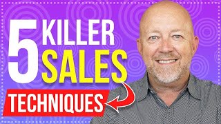 5 Sales Techniques That Get People To Buy [upl. by Eihtak]