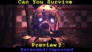 BLENDERFNAF Can You Survive ExtendedImproved Preview 2 [upl. by Dale685]