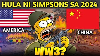 NAKAKATAKOT na HULA ng quotTHE SIMPSONSquot sa 2024 😱 [upl. by Alikat]