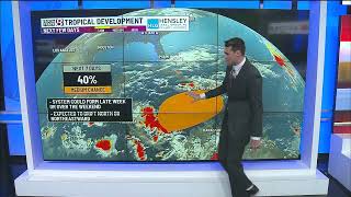 Watching a tropical disturbance in the Caribbean going into early November [upl. by Notsirk]