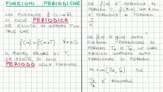 Come determinare il periodo di una funzione [upl. by Rhoades]