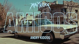 Mau y Ricky Andry Kiddos  Amigos Official Lyric Video [upl. by Mendelsohn419]