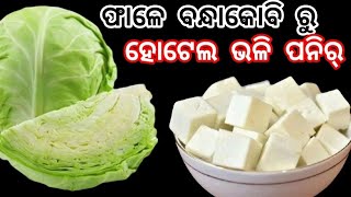 ଫାଳେ ବନ୍ଧାକୋବି ରେ ବନାନ୍ତୁ ହୋଟେଲ୍ ଭଳି ପନିର୍ ତରକାରୀ ‼️ paneer curry in odiapaneer tarkari [upl. by Cash]