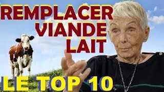 Remplacer VIANDE Et Lait Ft Irene Grosjean  TOP 10 Des Aliments Pour Devenir Végétarien [upl. by Eemaj981]