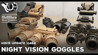 H3VR Early Access Update 114e8  NIGHT VISION GOGGLE TIME [upl. by Blinny]