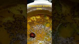 Hyderabadi Khatti Daal Recipeyoutubeviralshortsfoodloverhyderabadfoodhyderabadibiryani [upl. by Enitsud]