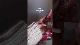 ♠️ ASMR sephora haul ♠️ asmr unboxing sephora sephorahaul aesthetic makeup makeuplover haul [upl. by Nuahc]