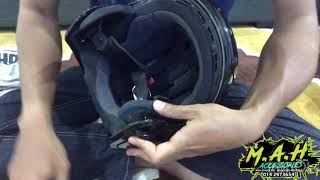 Tutorial Cabut Getah amp Shield Stopper Shoei [upl. by Beall833]