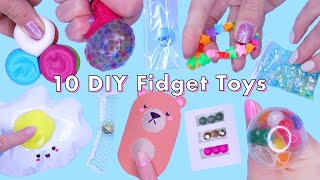 10 DIY Best Compilation TIKTOK POP IT Fidget toys VIRAL TikTok antistress fidgets [upl. by Edny430]