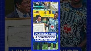 Vinicius Jr a des origines camerounaises  shorts [upl. by Hehre182]