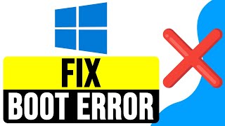 How to FIX Windows 1011 BOOT ERROR Code 0xc00000e  0xc00000f with Command Prompt 2024  Fix Error [upl. by Grossman]