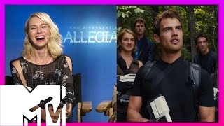 Allegiant Deleted Scenes  Casts Favourite  MTV Movies [upl. by Yramesor]