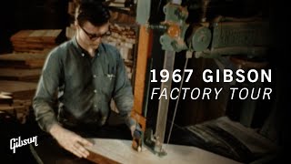 We Found A Gibson Factory Tour Documentary From 1967 [upl. by Ednalrym]