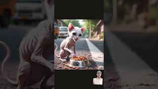 story cat cartoon animation funny 4k marvel trend kitten wtf cricket sad [upl. by Nnahs]