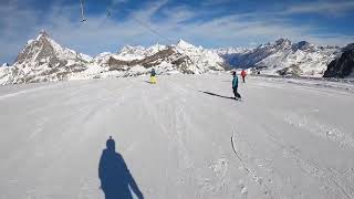 ZERMATT 🇨🇭 622022 Testa Grigia Fun Run 😀⛷🇨🇭 [upl. by Meesaw675]