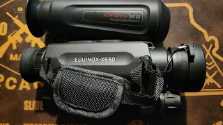 Budget NightVision Battle AGM ASP Micro TM 160 vs Bushnell Equinox X650 nightvision [upl. by Ahsenot]