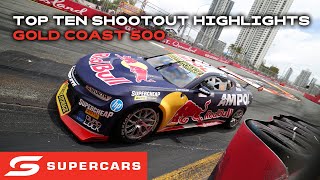 Top Ten Shootout Highlights  Boost Mobile Gold Coast 500  2024 Repco Supercars Championship [upl. by Brigid]