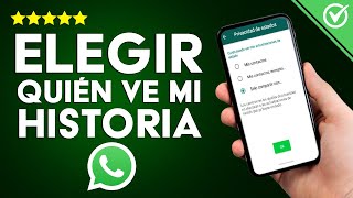 ¿Cómo Poner Estados de WhatsApp para un solo Contacto en mi iPhone o Android [upl. by Isayg859]