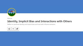 Identity Implicit Bias and Interactions with Others Trailhead  Salesforce [upl. by Hagi292]