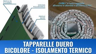 Tapparelle bicolore ad isolamento termico  Duero [upl. by Nanoc]