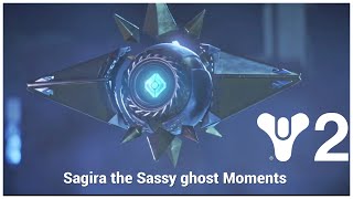 Sagira Sassy ghost Moments in Destiny 2 fare well little light [upl. by Redman978]