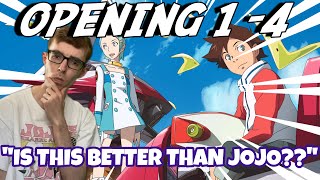 A JoJo fan reacts to all Eureka Seven openings [upl. by Weidner]