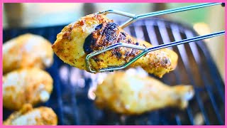 HOW TO Grill BBQ CHICKEN Drumsticks  START WITH WHAT YOU HAVE [upl. by Maunsell124]