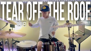 TEAR OFF THE ROOF LIVE  BRANDON LAKE  DRUM COVER  TUTORIAL [upl. by Meneau962]