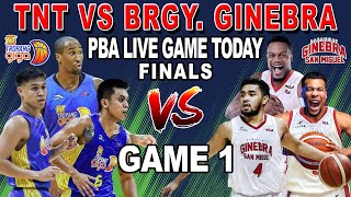 BRGY GINEBRA vs TNT Game 1 Finals  PBA Live Full Game Today  2K24 [upl. by Haroldson512]