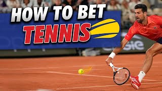 How to bet on the US Open 2024 🎾 Tennis Betting Strategies [upl. by Timotheus]